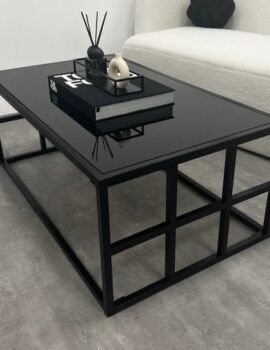 Black table