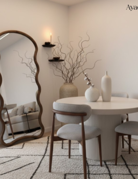 Mini pack dining table victoria chaises